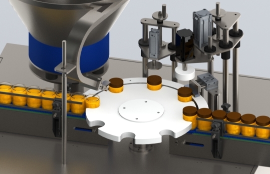 ROTATİVE KAPAK SIKMA MAKİNASI